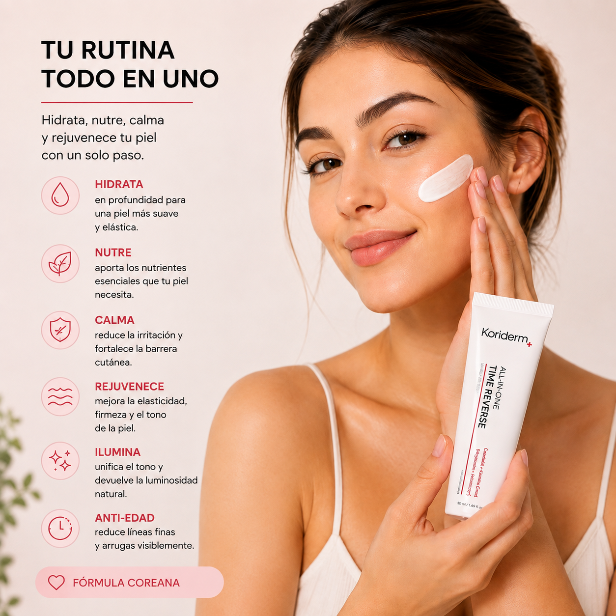 Koriderm™ Crema Antienvejecimiento (Todo en Uno)