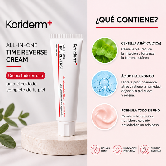Koriderm™ Crema Antienvejecimiento (Todo en Uno)